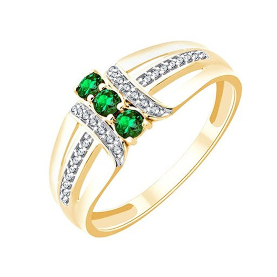 Émeraude & Diamants 0,09ct I