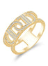 La Villa Pave Claw Set Diamond 0.23ct