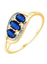 Saphir et Diamants 0,003 ct