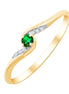 Émeraude et Diamants 0,01 ct