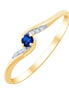 Saphir et Diamants 0,01ct