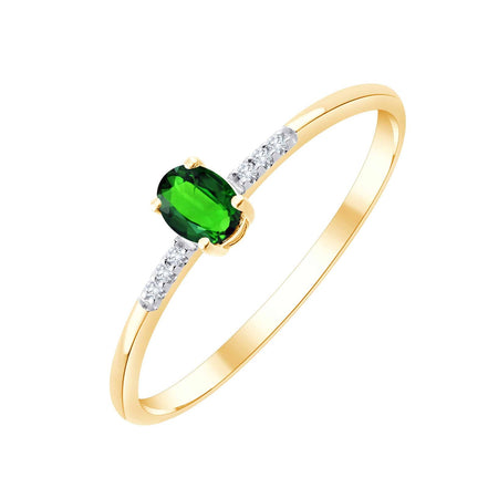 Émeraude et Diamants 0,01ct II