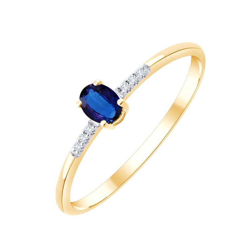 Saphir et Diamants 0,01ct II