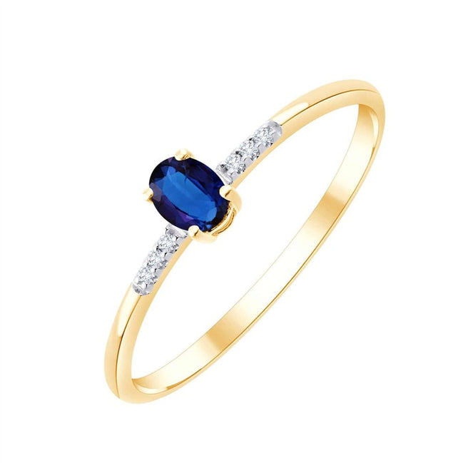 Saphir et Diamants 0,01ct II