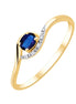 Saphir et Diamants 0,01ct III