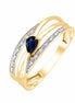 Saphir et Diamants 0,03ct