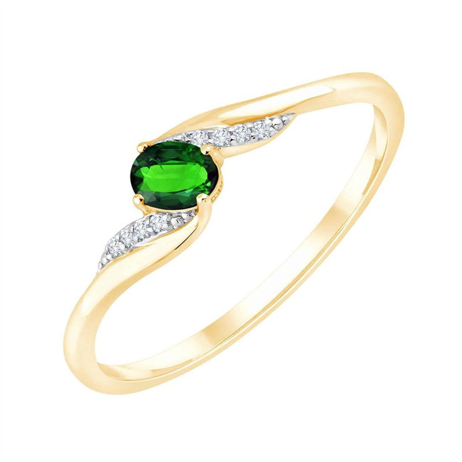 Émeraude et Diamants 0,02ct