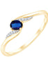 Saphir et Diamants 0,02 ct II