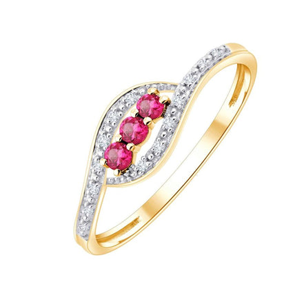 Rubis & Diamants 0,03ct II