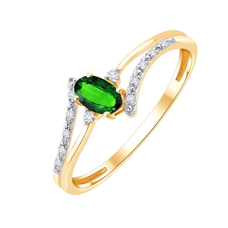 Émeraude et Diamants 0,03ct III