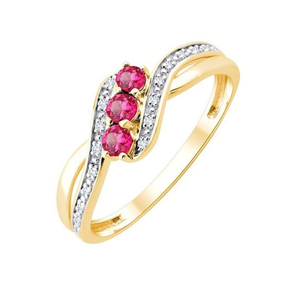 Rubis & Diamants 0,04ct IV