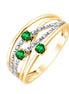 Émeraude et Diamants 0,06ct III