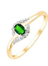 Émeraude et Diamants 0,01ct IV