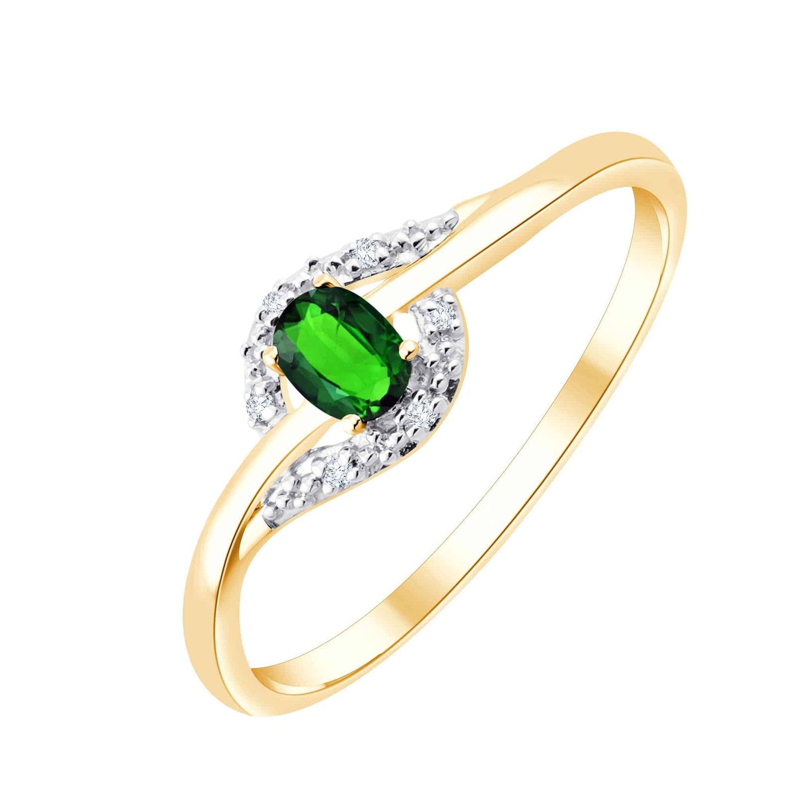 Émeraude et Diamants 0,01ct IV