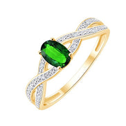 Émeraude & Diamants 0,01ct V
