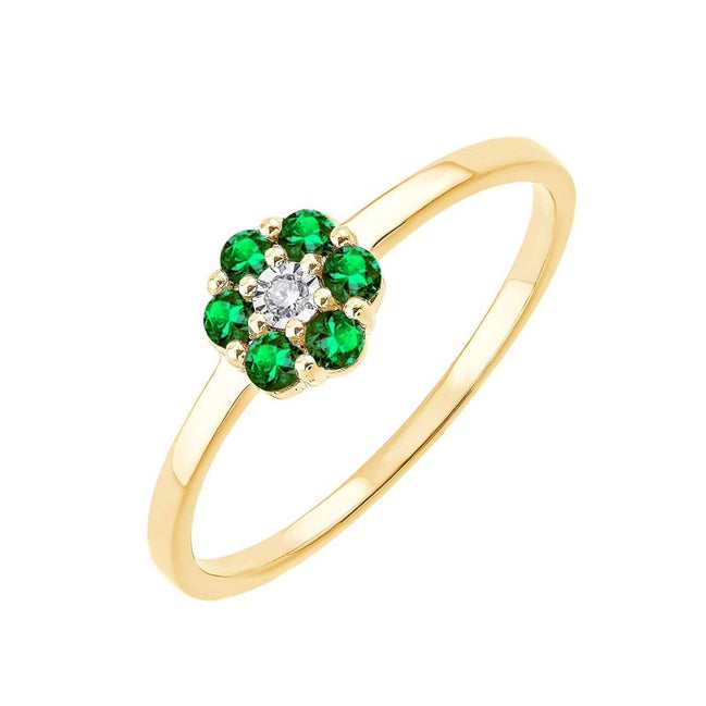 Emerald & Diamonds 0.005ct III
