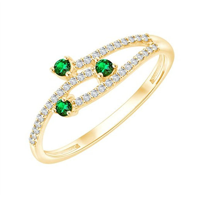 Émeraude & Diamants 0,09ct II