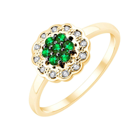 Émeraude & Diamants 0,05ct III