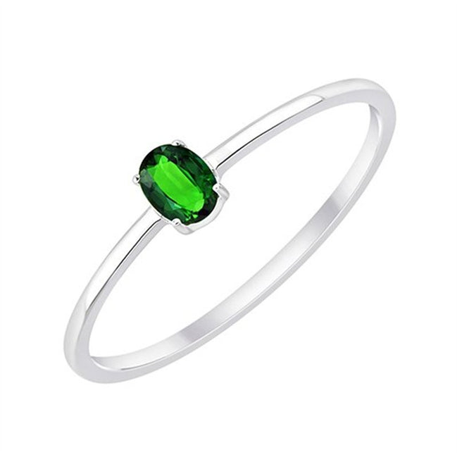 Solitaire en pierre précieuse 0,2 ct