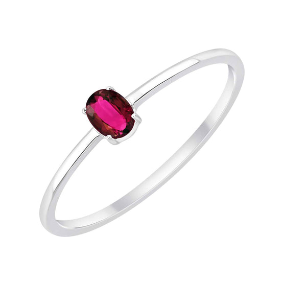 Solitaire serti clos pierre précieuse 0,2 carat I