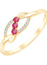 Rubis & Diamants 0,02ct IV