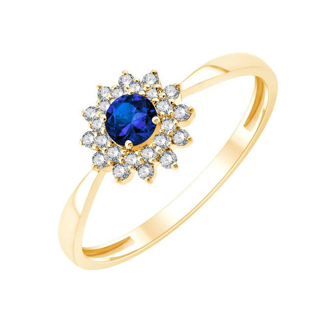 Saphir et Diamants 0,11ct III