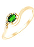 Émeraude et Diamants 0,01ct VI