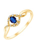Saphir & Diamants 0,02ct VI