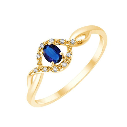 Saphir & Diamants 0,02ct VI