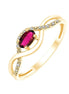 Rubis et Diamants 0,02ct VII