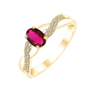 Rubis et Diamants 0,05ct IV