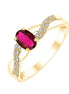 Rubis et Diamants 0,05ct IV