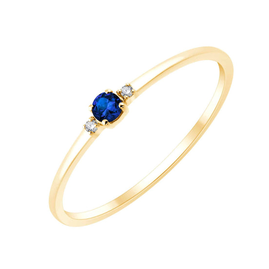 Saphir et Diamants 0,005ct IV