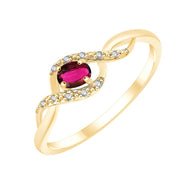 Rubis et Diamants 0,02ct IX