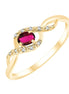 Rubis et Diamants 0,02ct IX