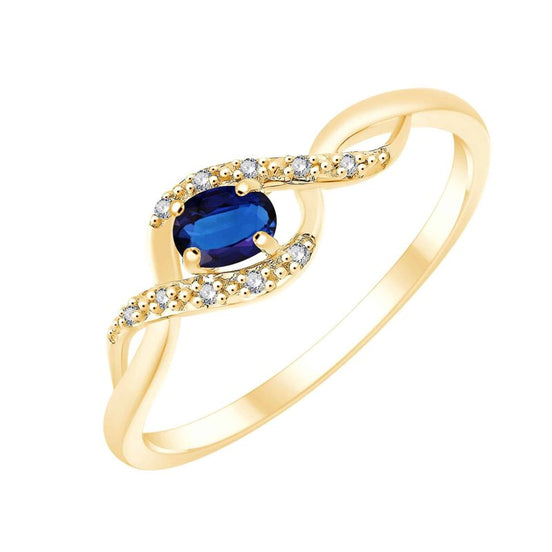 Saphir et Diamants 0,02ct VIII