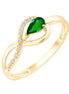 Émeraude et Diamants 0,02ct IX