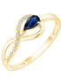 Saphir & Diamants 0,02ct IX