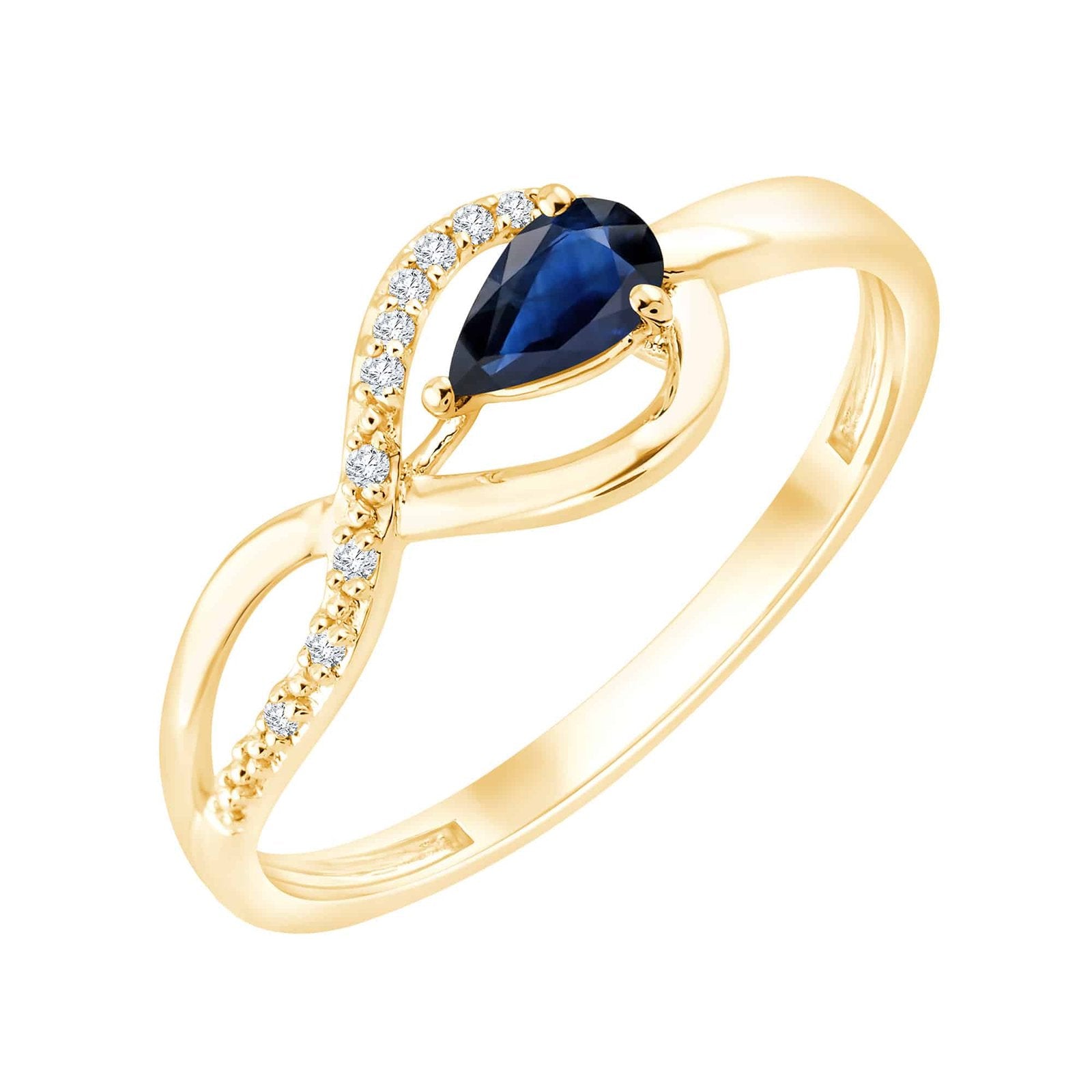 Saphir & Diamants 0,02ct IX