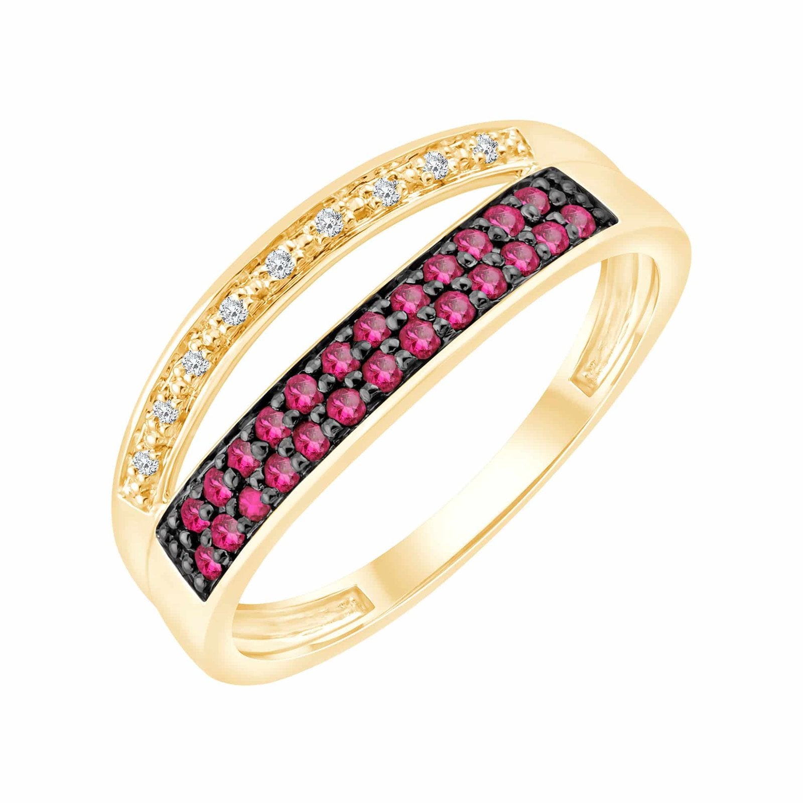 Rubis et Diamants 0,02ct XII
