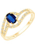 Saphir et Diamants 0,06ct
