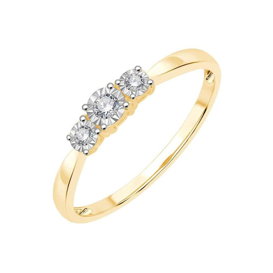 Trilogie Diamant 0,07ct II