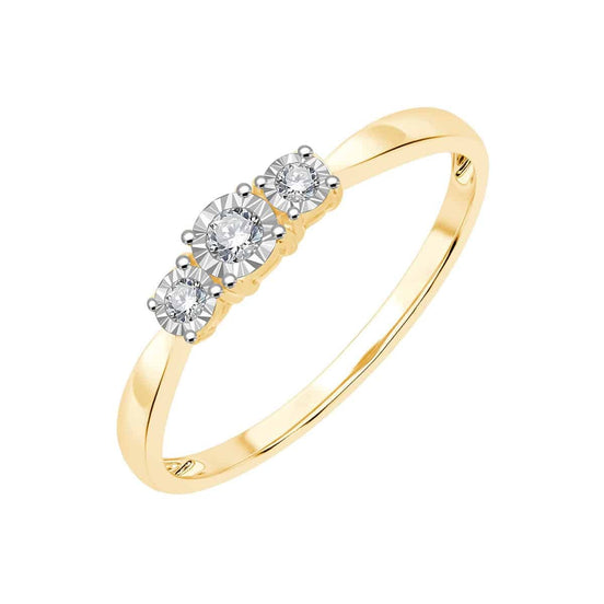 Trilogie Diamant 0,07ct II
