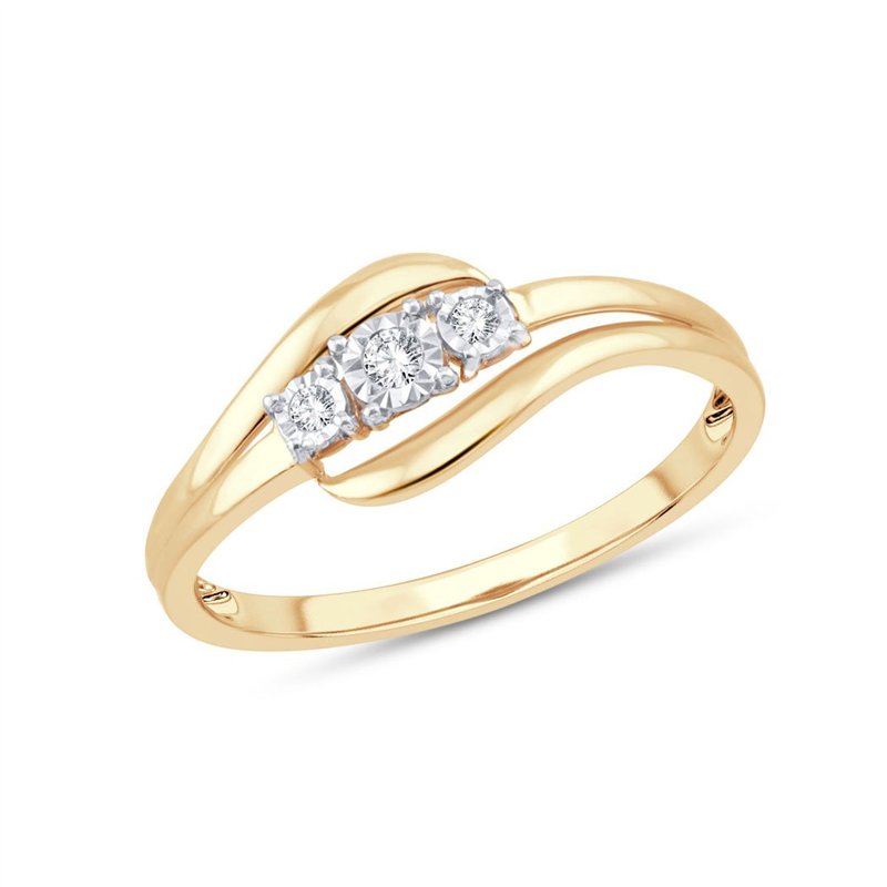 Trilogie Diamant 0,03ct I
