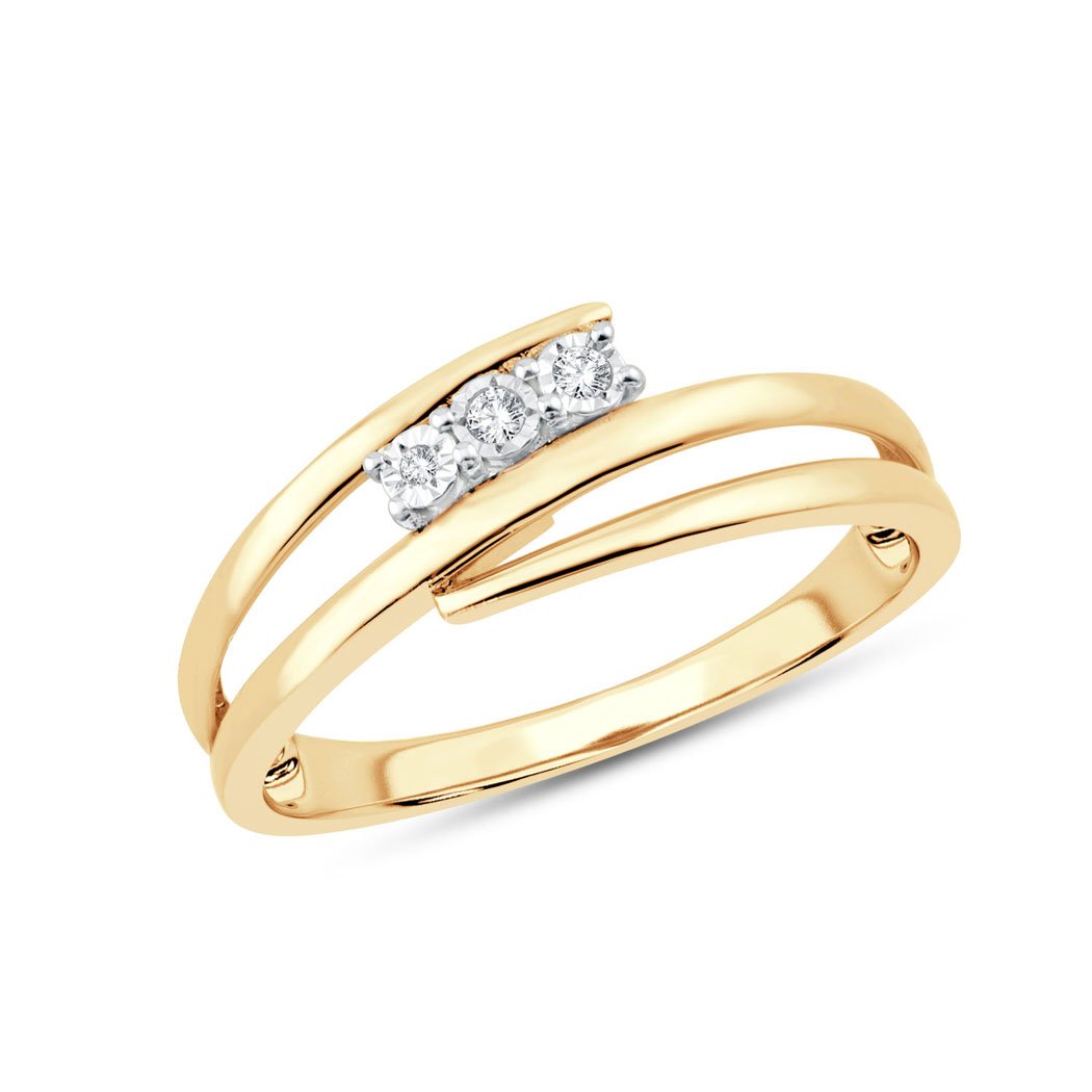 Trilogie Diamant 0,01ct