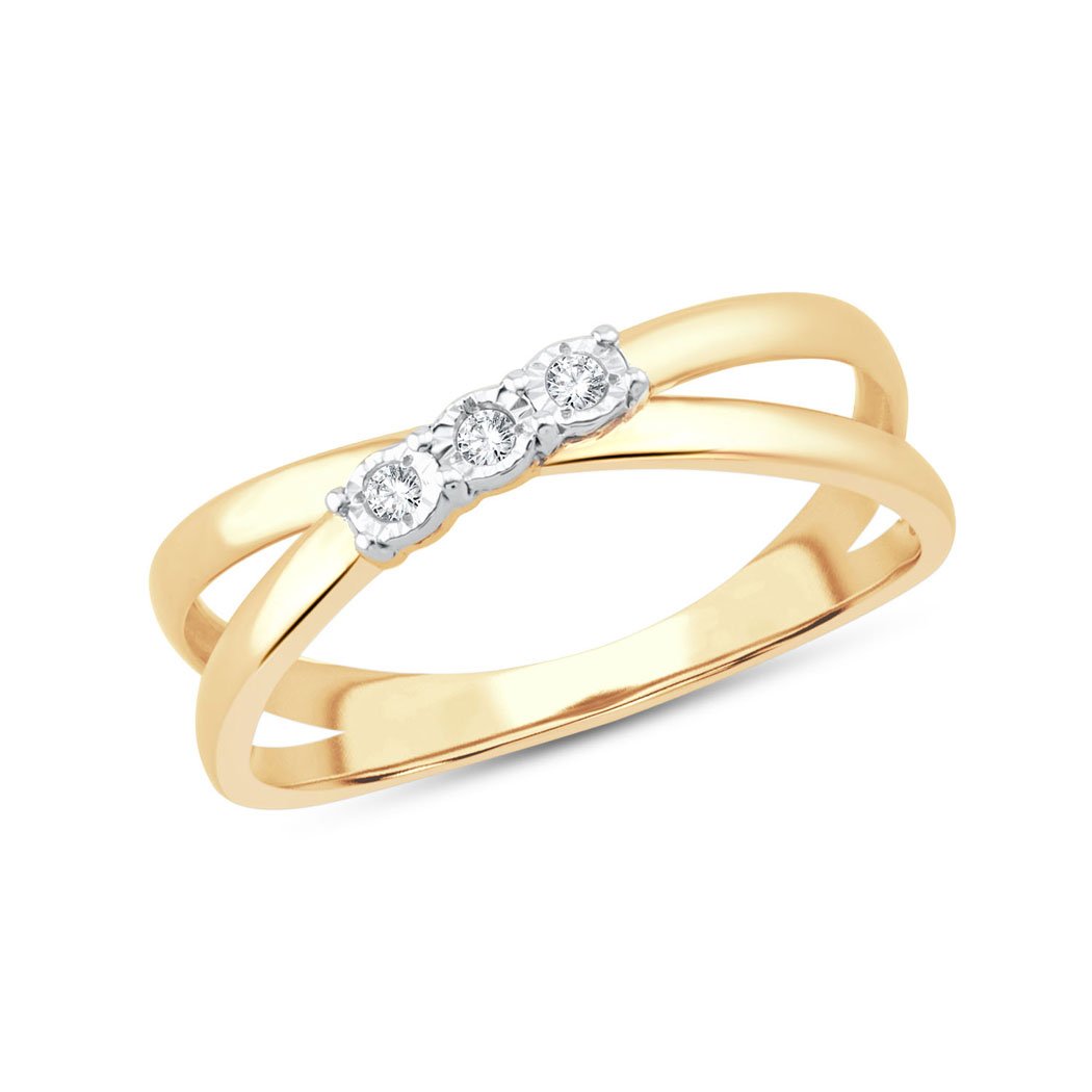 Trilogie Diamant 0,02ct