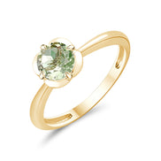 Kalista Rond Serti Griffe Améthyste 0,75ct I