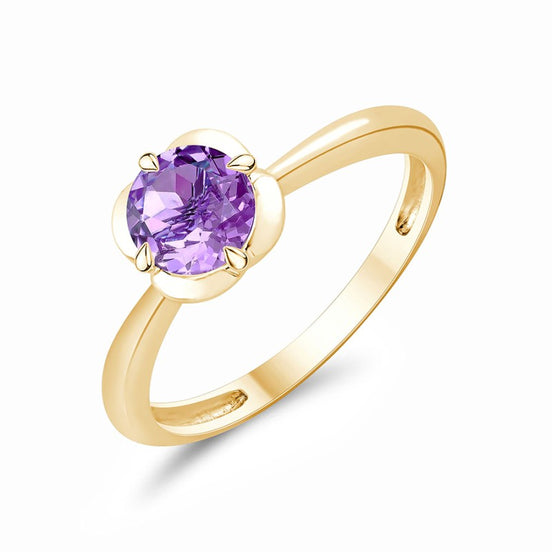 Kalista Rond Serti Griffe Améthyste 0,75ct II