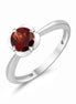 Kalista Rond Serti Griffe Grenat 0,75ct I