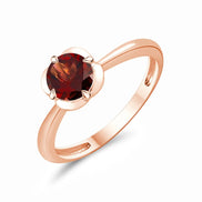 Kalista Rond Serti Griffe Grenat 0,75ct I